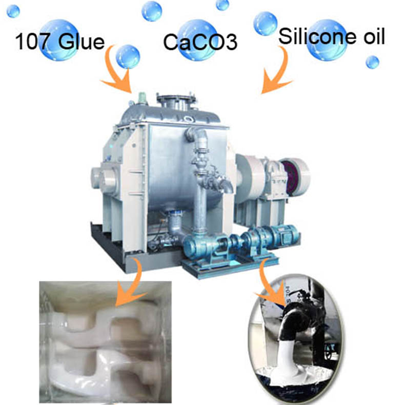 non acidic silicone sealant mixing machine