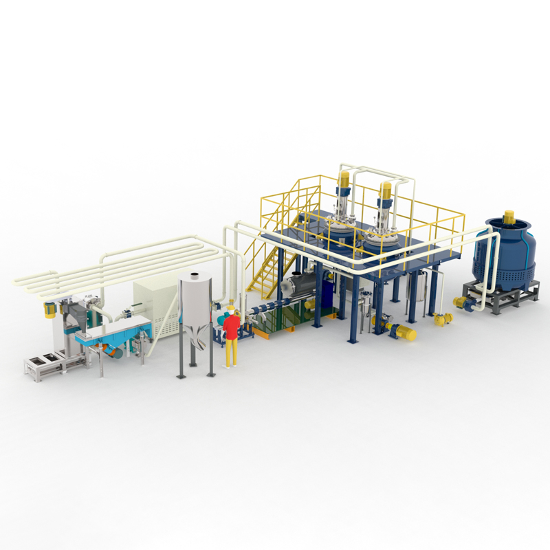 Hot melt adhesive production line