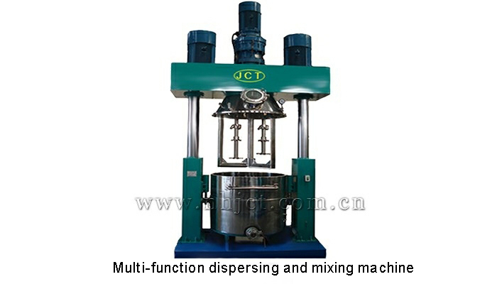 dispersing and mixing machine