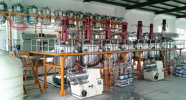 paint production line