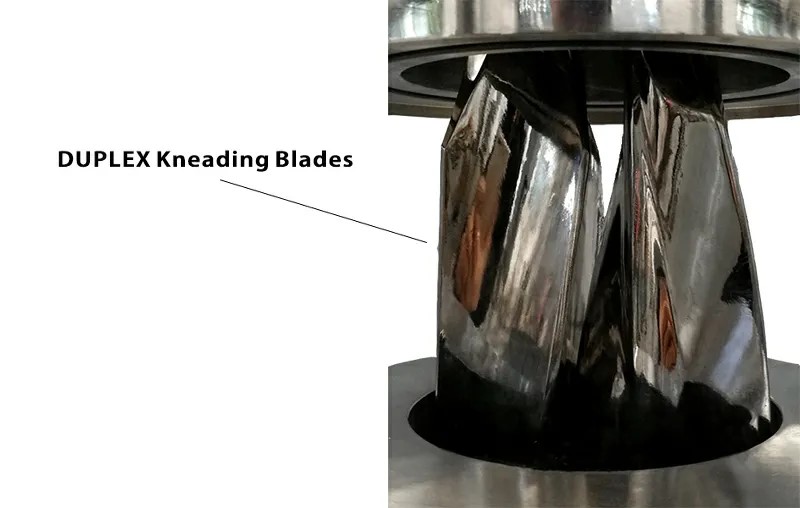 vertical kneader blades