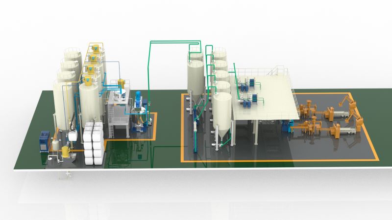 silicon sealant production line