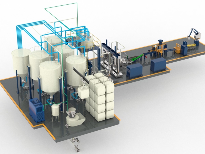 How's The Acid Silicone Sealant Manufacturing Process | JCT Machinery