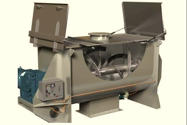 horizontal ribbon mixer