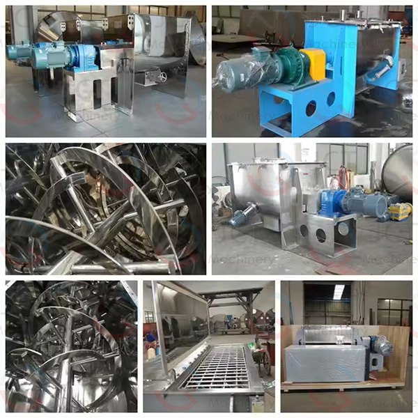 horizontal ribbon mixer