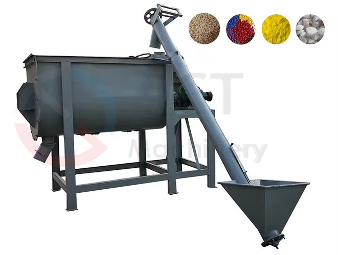 dog food horizontal ribbon mixer
