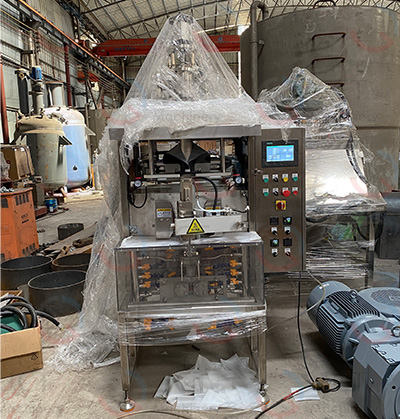 hot melt glue pillow filling machine