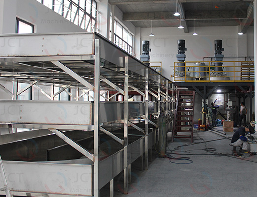 hot melt glue pillow production line