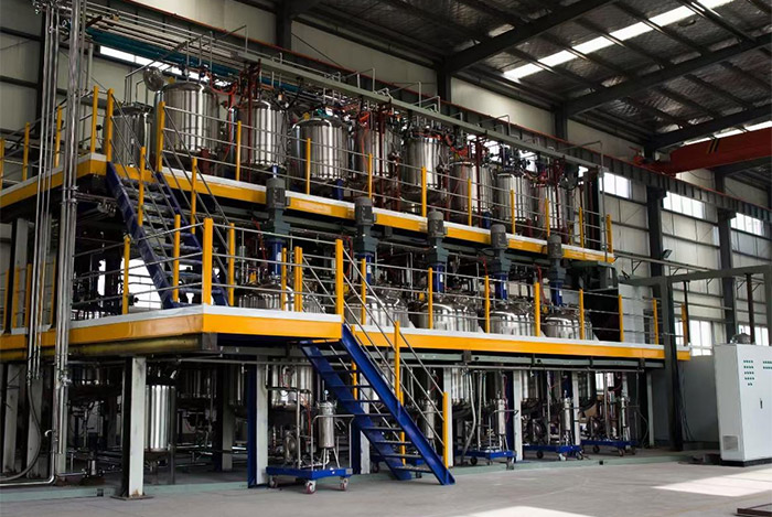 industrial paint production line