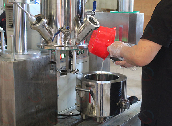 silicone sealant production line trial