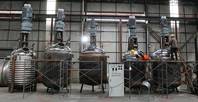 JCT epoxy resin production line turnkey project equipment production site of epoxy resin production line turnkey project