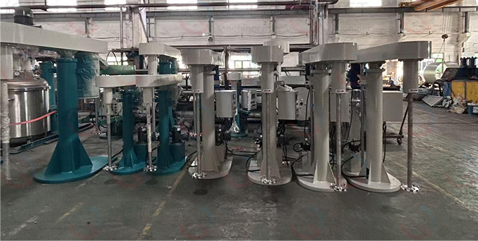 industrial dispermix machine for paint production high shear dispersing mixer for low VOC water-based coating
