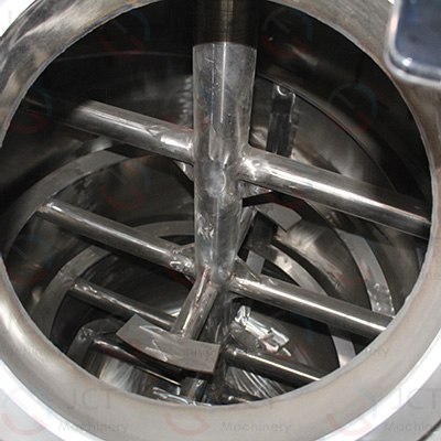 understanding the function of ribbon agitator in hot melt glue reactor internal structure of ribbon agitator in hot melt glue reactor