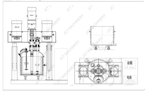  Dispersing Machine_High Speed Mixer structural