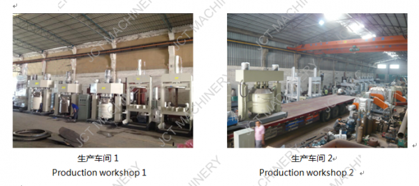 500L High Speed Dispersion machine production workshop