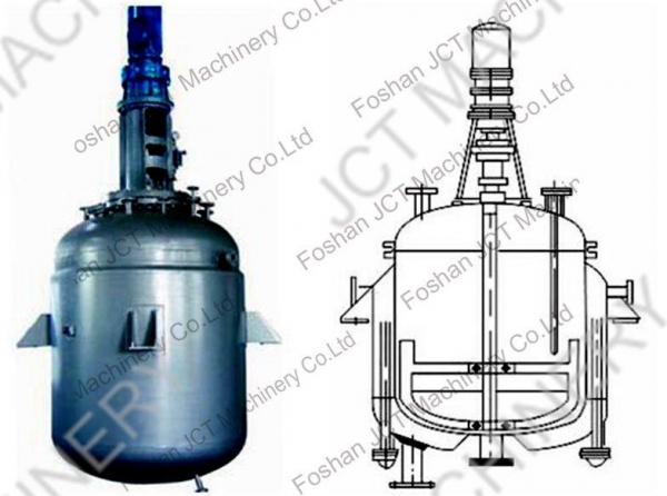 Structure characteristics of agitation tank