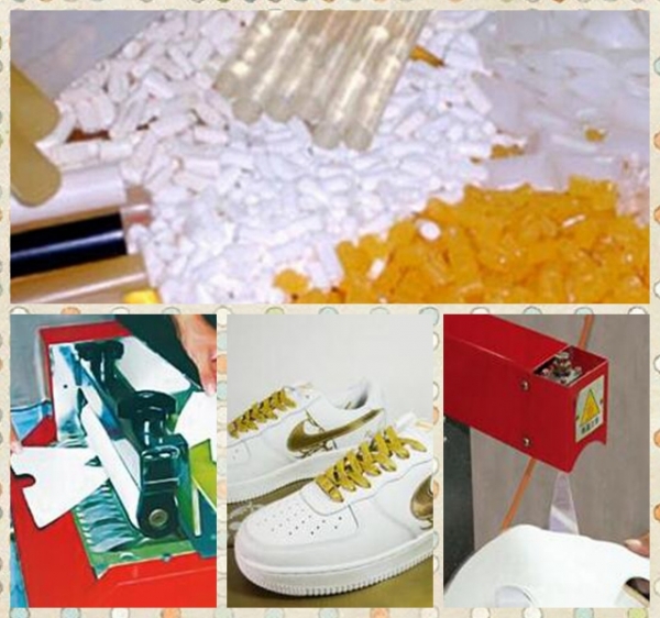 hot melt adhesive application