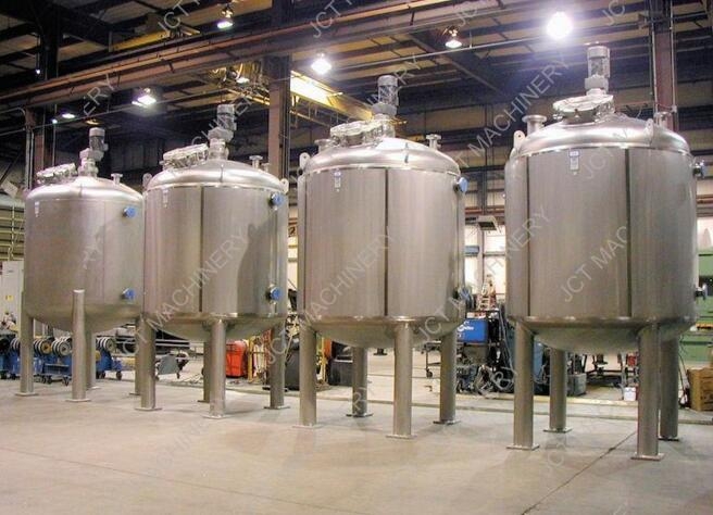 How can I custom stainless steel mixing tanks with small capacity?