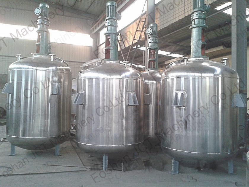 stainless steel mixing vessels