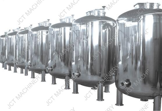 stainless steel holding tanks