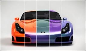 car paint mixing