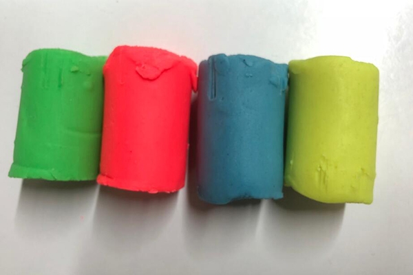 Plasticine clay kneader kneading fun