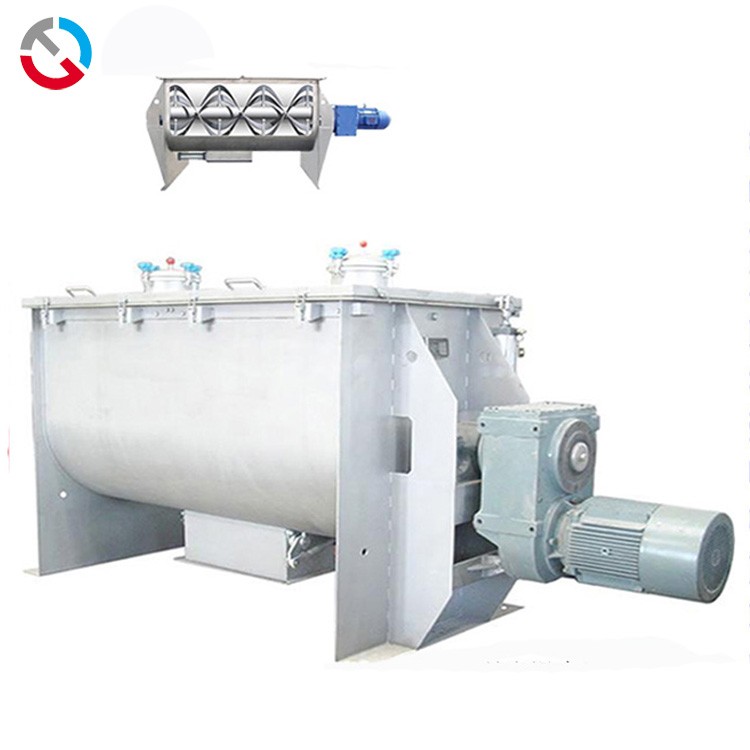 Precautions for cleaning of horizontal ribbon mixer
