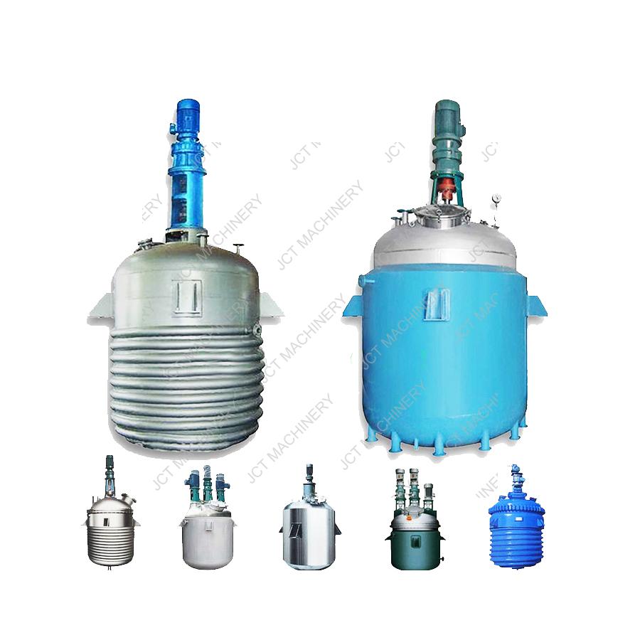 How long is the life of the jacketed reactor?